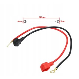 Battery cable minus and plus atv 110 125