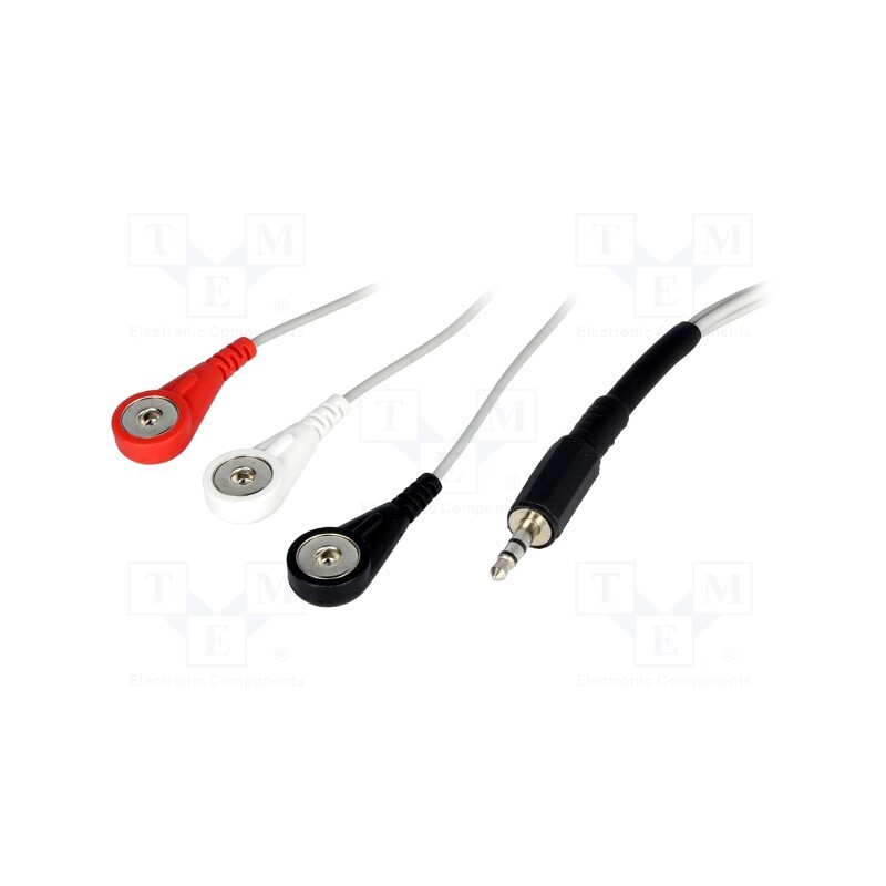 1 pcs x OLIMEX - SHIELD-EKG-EMG-PRO - Electrodes for electrocardiography, Jack 3,5mm, SHIELD-EKG-EMG