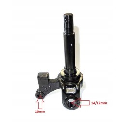 Right front suspension knuckle atv150 250 drum