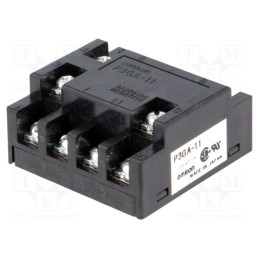 1 pcs x OMRON - P3GA-11 - Relays accessories: socket, PIN: 11, on panel, 6A, 250VAC, undecal