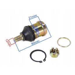 Lower wishbone end pin atv 150 200 250