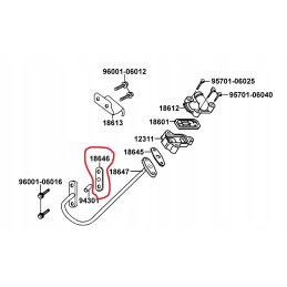 Kymco mxu mxer 150 gasket