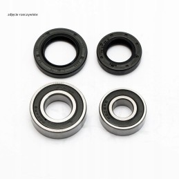 Bearing worx front wheel bearings with seals suzuki ltz 400