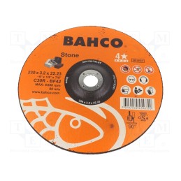 1 pcs x BAHCO - 3912-230-T42-ST - Cutting wheel, Ø: 230mm, Øhole: 22.23mm, Disc thick: 3.2mm