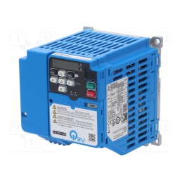 1 pcs x OMRON - Q2V-A4001-AAA - Vector inverter, 0.37kW, 3x400VAC, 3x380÷480VAC, 0÷590Hz, 1.2A