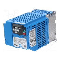 1 pcs x OMRON - Q2V-A4009-AAA - Vector inverter, 3/4kW, 3x400VAC, 3x380÷480VAC, 0÷590Hz, 7.3÷8.9A