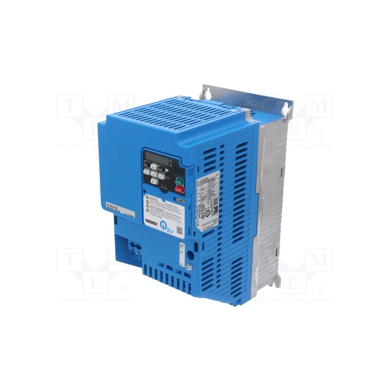 1 pcs x OMRON - Q2V-A4018-AAA - Vector inverter, 5.5/7.5kW, 3x400VAC, 3x380÷480VAC, 0÷590Hz, Q2V