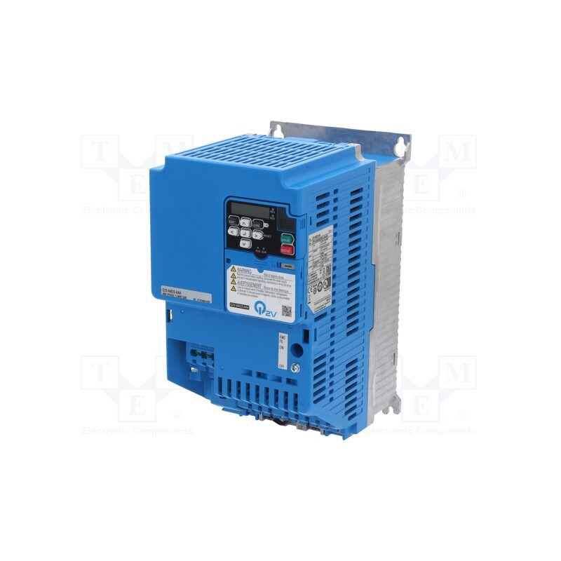 1 pcs x OMRON - Q2V-A4023-AAA - Vector inverter, 7.5/11kW, 3x400VAC, 3x380÷480VAC, 0÷590Hz, Q2V