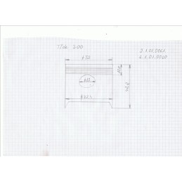 Linhai cf moto 260 300 300cc piston