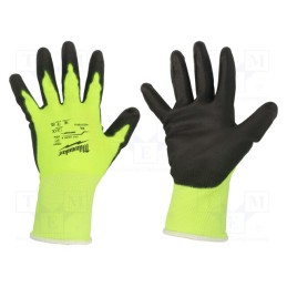 1 set x Milwaukee - 4932479918 - Protective gloves, Size: 9,L, Resistance to: cutting, warning