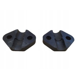 Polaris scrambler 500 handle mounting clamp set