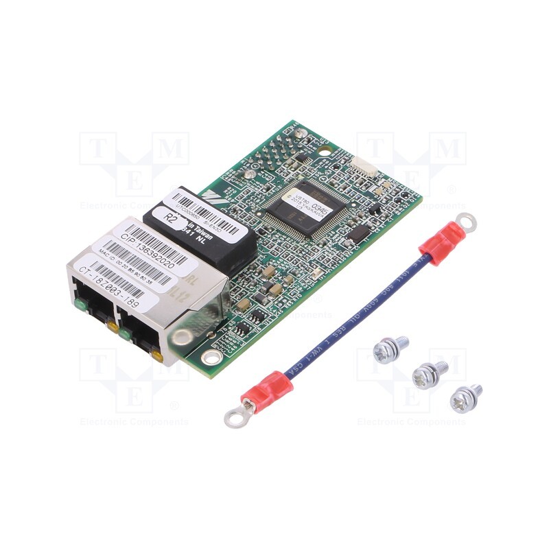 1 pcs x OMRON - SI-EN3D - Communication card, Q2V, EtherNET/IP 2-port
