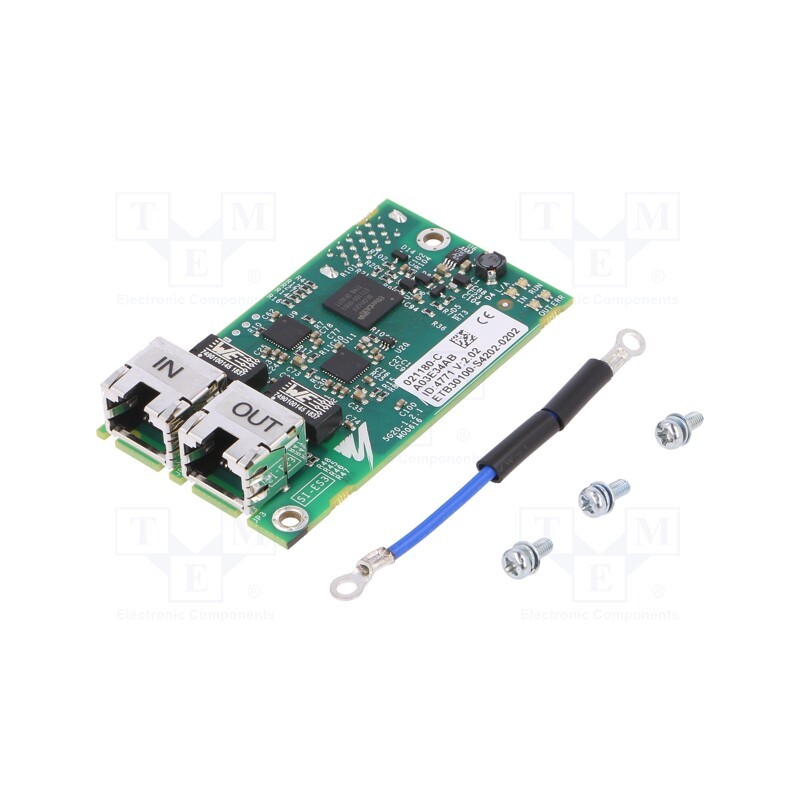 1 pcs x OMRON - SI-ES3 - Communication card, Q2V, EtherCAT