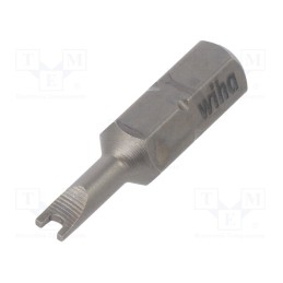 1 pcs x WIHA - 27064 - Screwdriver bit, spanner, SP4, Overall len: 25mm, STANDARD