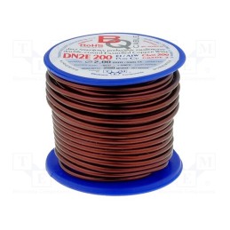 1 rol x BQ CABLE - DN2E2.00/0.25 - Coil wire, double coated enamelled, 2mm, 0.25kg, -65÷200°C