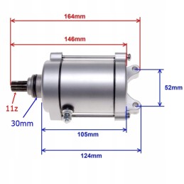 Starter 11z atv quad bashan eagle loncin shineray kingway 150 200 250