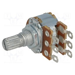 2 pcs x SR PASSIVES - R16148-1B-1-B10K - Potentiometer: shaft, single turn, 10kΩ, 125mW, ±20%, on cable, 6mm