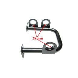 Quad ATV Zipp Hardtrack Adly 280 muffler bracket