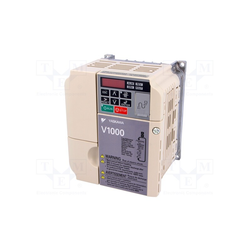 1 pcs x OMRON - VZA40P4BAA - Inverter, 0.4kW, 3x380VAC, 3x380÷460VAC, 0÷10V, for wall mounting