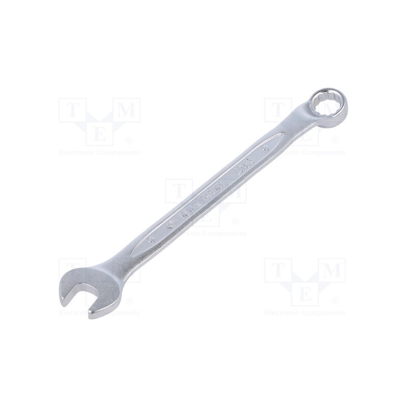 1 pcs x KING TONY - 1063-09 - Wrench, bent,combination spanner, 9mm, Chrom-vanadium steel