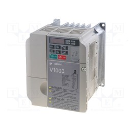 1 pcs x OMRON - VZA40P7BAA - Inverter, 0.75kW, 3x380VAC, 3x380÷460VAC, 0÷10V, IN: 11, 0.1÷400Hz