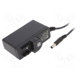 1 pcs x XP POWER - ACM18US12 - Power supply: switched-mode, plug, 12VDC, 1.5A, 18W, Plug: none