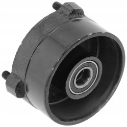 Hub 85mm wheel rim front drum with 3 screws quad atv kxd 110 125