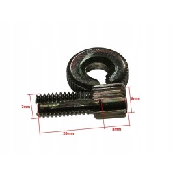 Brake cable adjustment for quad atv 110 125 150