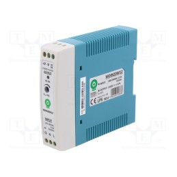 1 pcs x POS - POS MDIN20W12 - Power supply: switched-mode, 20W, 12VDC, for DIN rail mounting