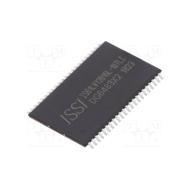 1 pcs x ISSI - IS61LV12816L-10TLI - IC: SRAM memory, 2MbSRAM, 128kx16bit, 3.3V, 10ns, TSOP44 II