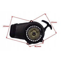 Aluminum pocket bike 50cc easystart shredder