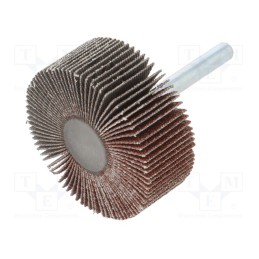 1 pcs x PG PROFESSIONAL - RG.054 - Wheel, Granularity: 80, Mounting: rod 6mm, with lever, Ø50x20mm