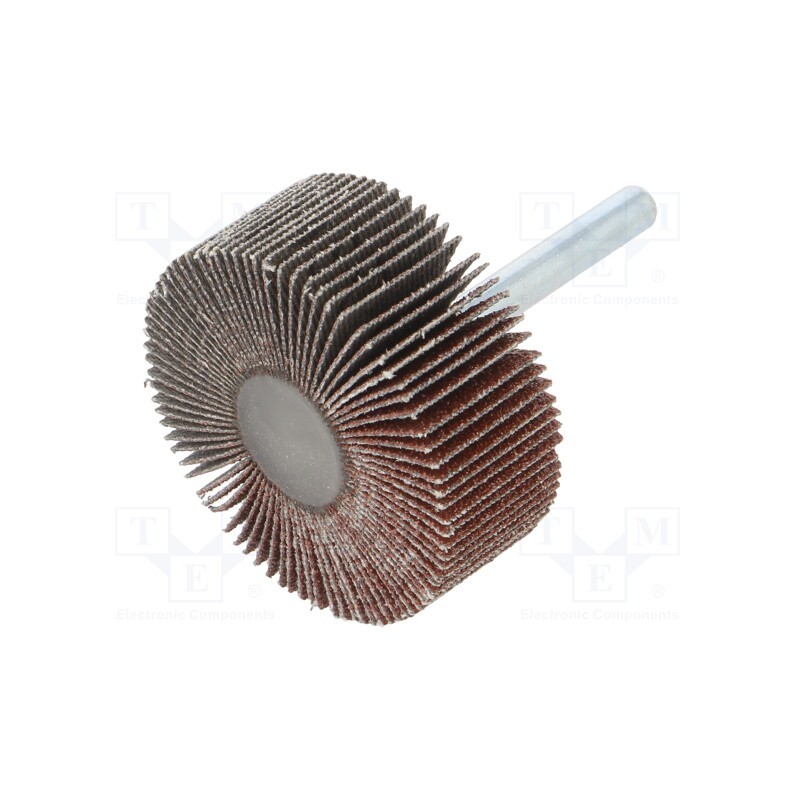 1 pcs x PG PROFESSIONAL - RG.054 - Wheel, Granularity: 80, Mounting: rod 6mm, with lever, Ø50x20mm