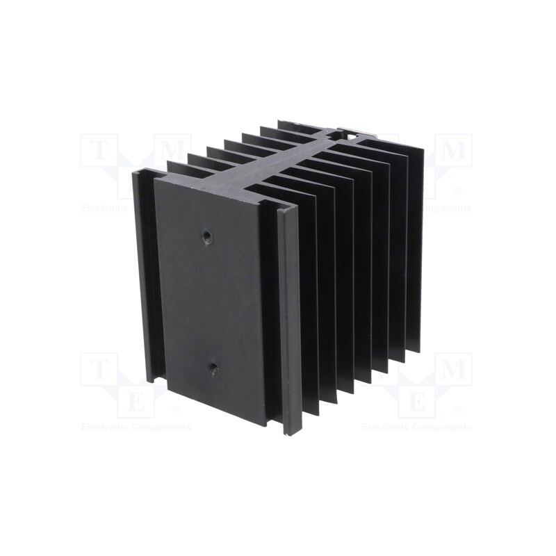1 pcs x STONECOLD - RAD-SSRT-80 - Heatsink: extruded, for one phase solid state relays, black