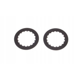 Clutch disc, 2 pieces, set 4t ATV Cross 110 125cc