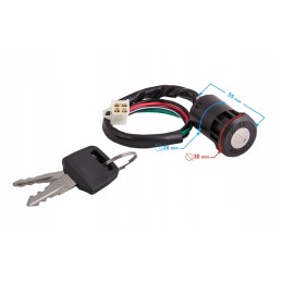 Ignition switch for cross quad atv bashan loncin bemi