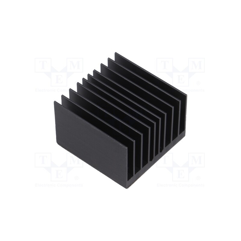 1 pcs x Advanced Thermal Solutions - ATS-54375W-C1-R0 - Heatsink: extruded, grilled, BGA, black, L: 37.5mm, W: 37.5mm