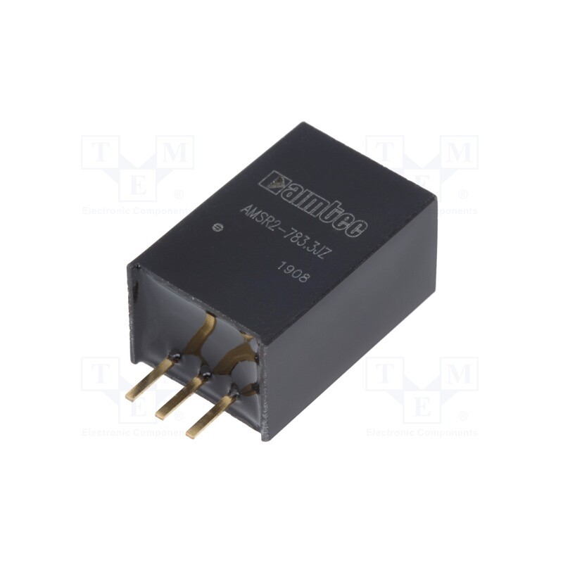 1 pcs x AIMTEC - AMSR2-783.3JZ - Converter: DC/DC, 6.6W, Uin: 6÷36V, Uout: 3.3VDC, Iout: 2A, SIP3, THT