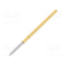 1 pcs x TEKON - TK35N.13.1,30.S.170.R - Test needle, Operational spring compression: 6.4mm, 3A, Ø: 1.3mm