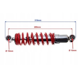 Rear shock absorber ATV 289 mm quad