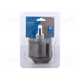 1 set x MEGA - 26405 - Hole saw set, 26mm,32mm,38mm,45mm,50mm,56mm,63mm, wood, 7pcs.