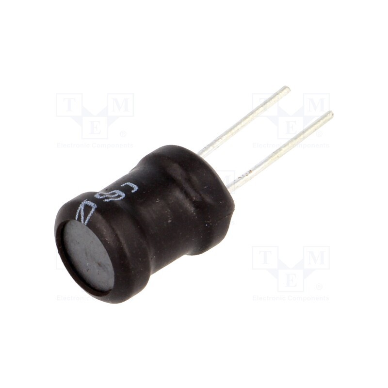 2 pcs x FERROCORE - COIL0912-1.8 - Inductor: wire, THT, 1.8mH, Ioper: 500mA, 3Ω, ±15%, Ø10.5x13.5mm