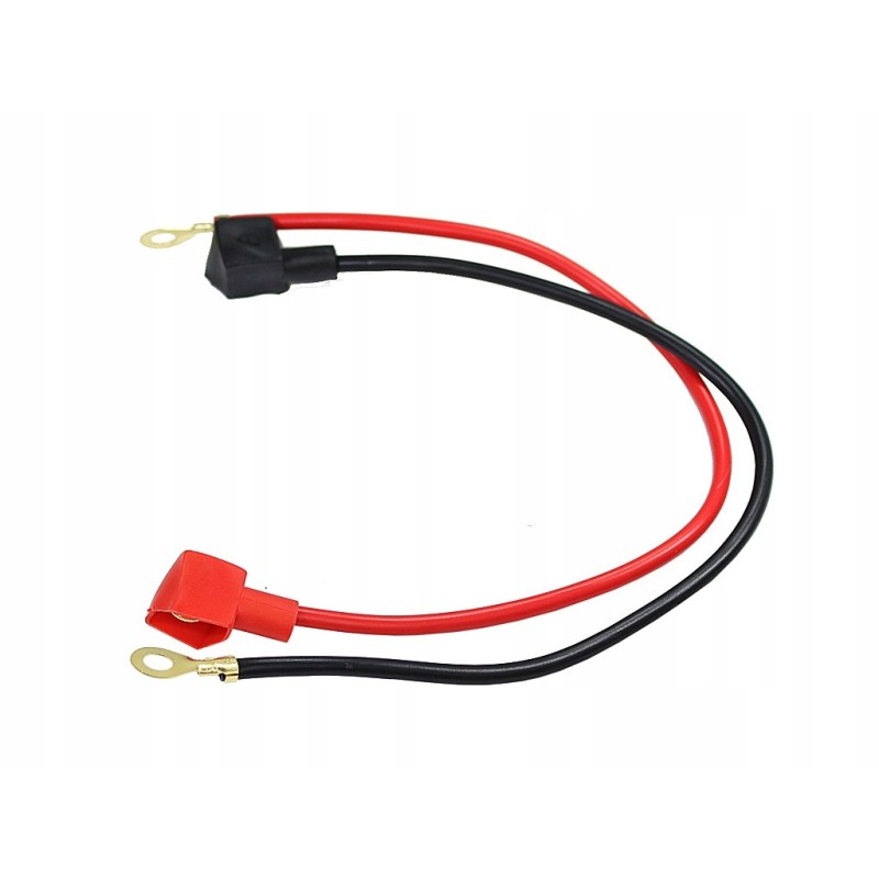 Battery cables positive and negative atv