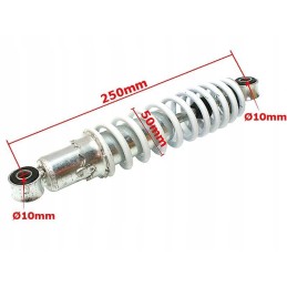 Front shock absorber 25cm atv 110 125cc white