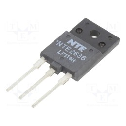 1 pcs x NTE Electronics - NTE2636 - Transistor: NPN, bipolar, 1.5kV, 8A, 50W, TO3PFM