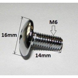 Screw M6x1 0 for quad bikes, motorcycles