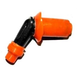 Spark plug pipe for a quad bike