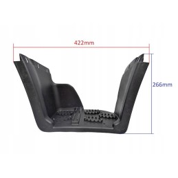 Step footrest quad plastic right atv 110 125cc