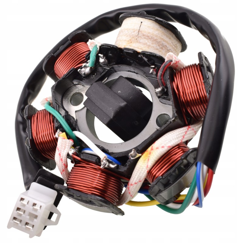 Coil stator magneto 4t atv 110 6 coils qo mini quad