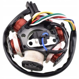 Coil stator magneto 4t atv 110 6 coils qo mini quad